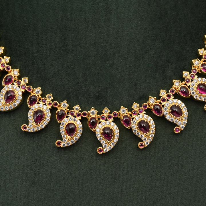 Temple Necklace Set