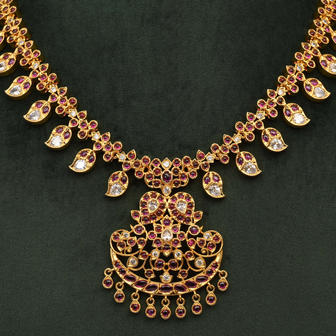 Temple Necklace Set
