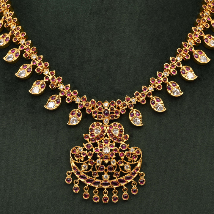 Temple Necklace Set
