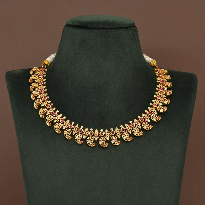 Temple Necklace Set
