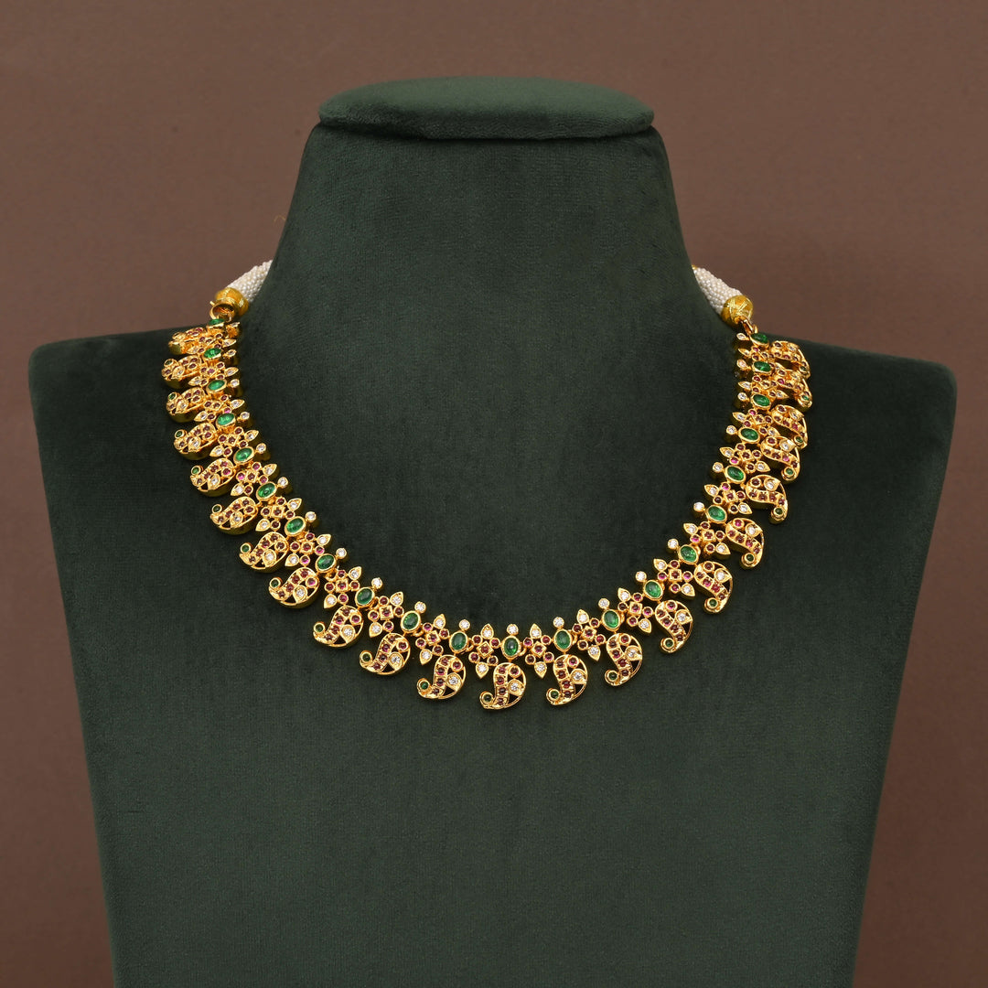 Temple Necklace Set
