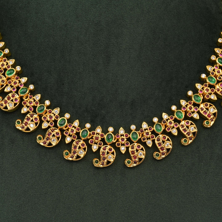Temple Necklace Set