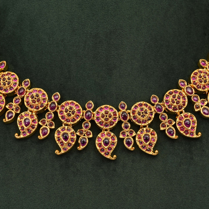 Temple Necklace Set