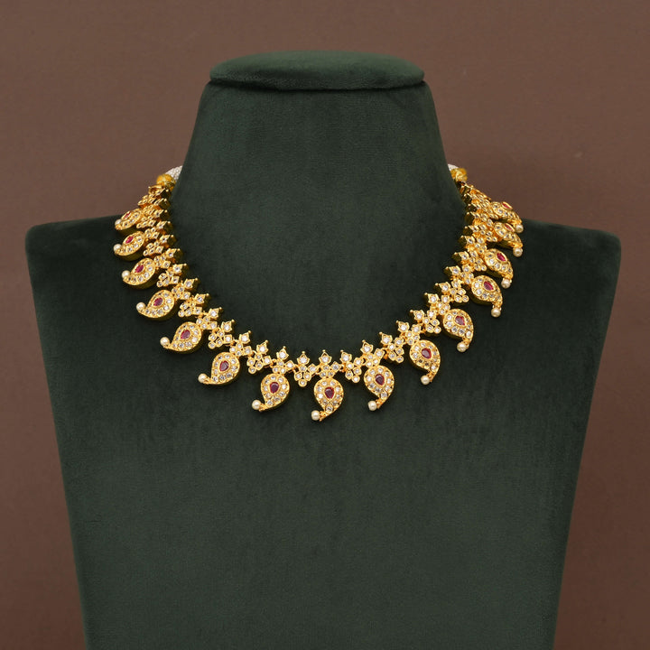 Temple Necklace Set