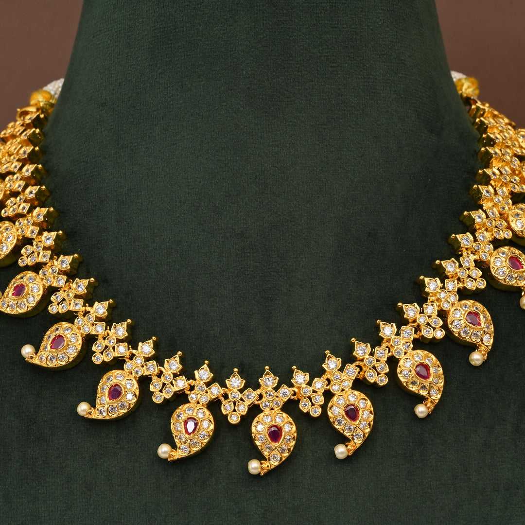 Temple Necklace Set
