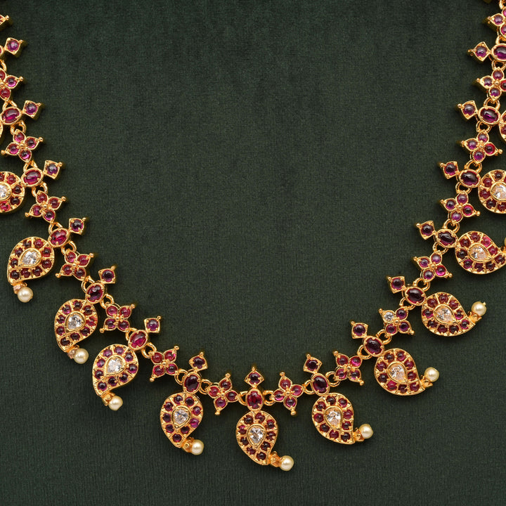 Temple Necklace Set