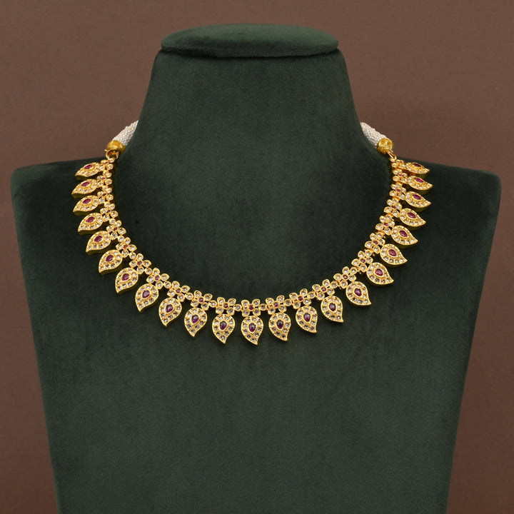 Temple Necklace Set