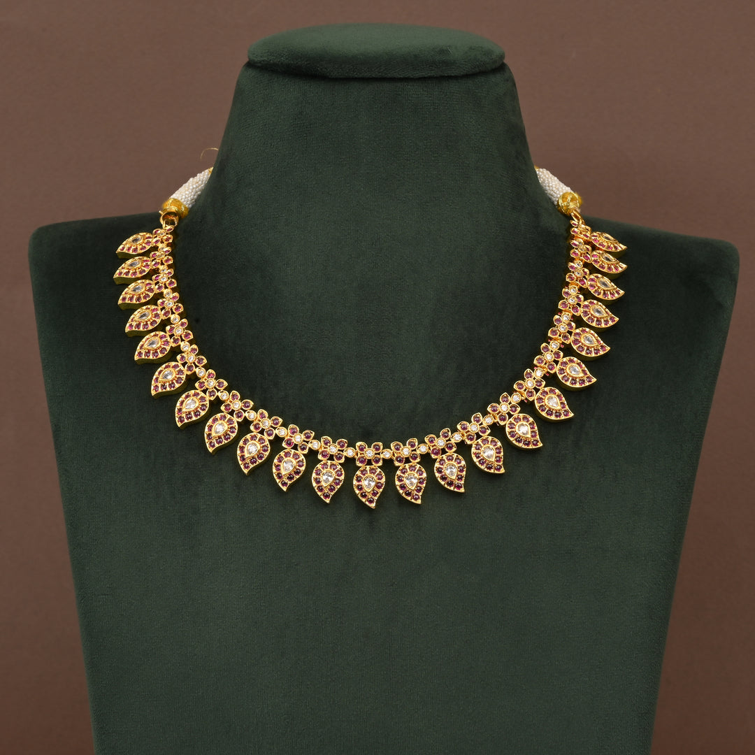 Temple Necklace Set