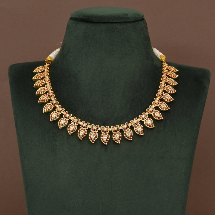 Temple Necklace Set