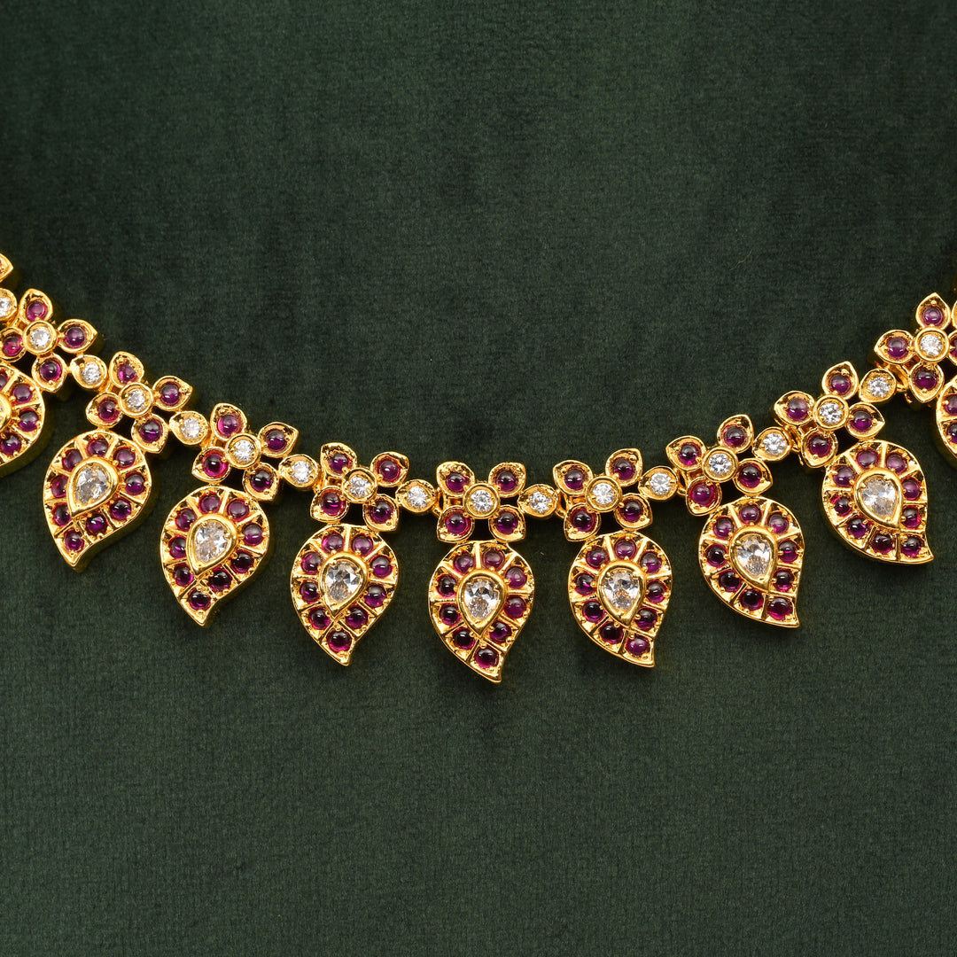 Temple Necklace Set
