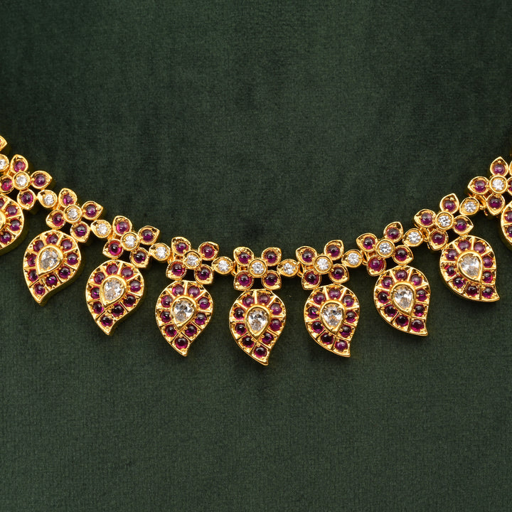 Temple Necklace Set