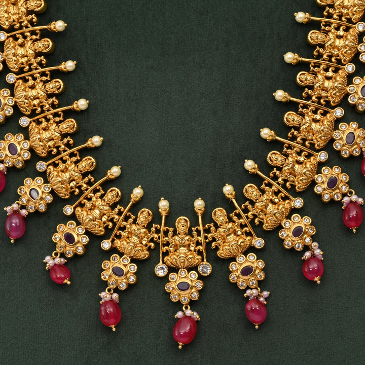 Temple Necklace Set