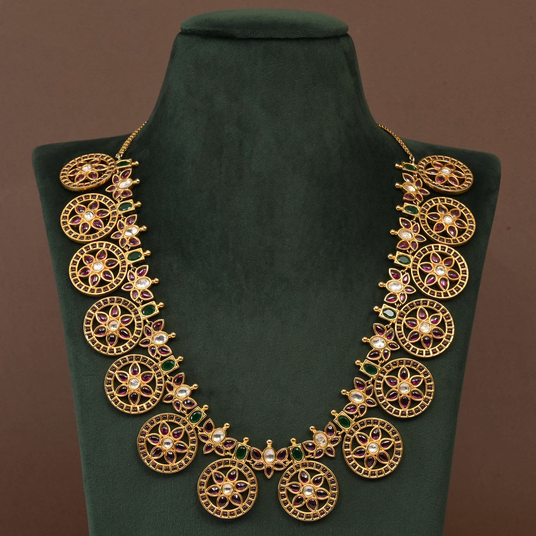 Temple Necklace Set
