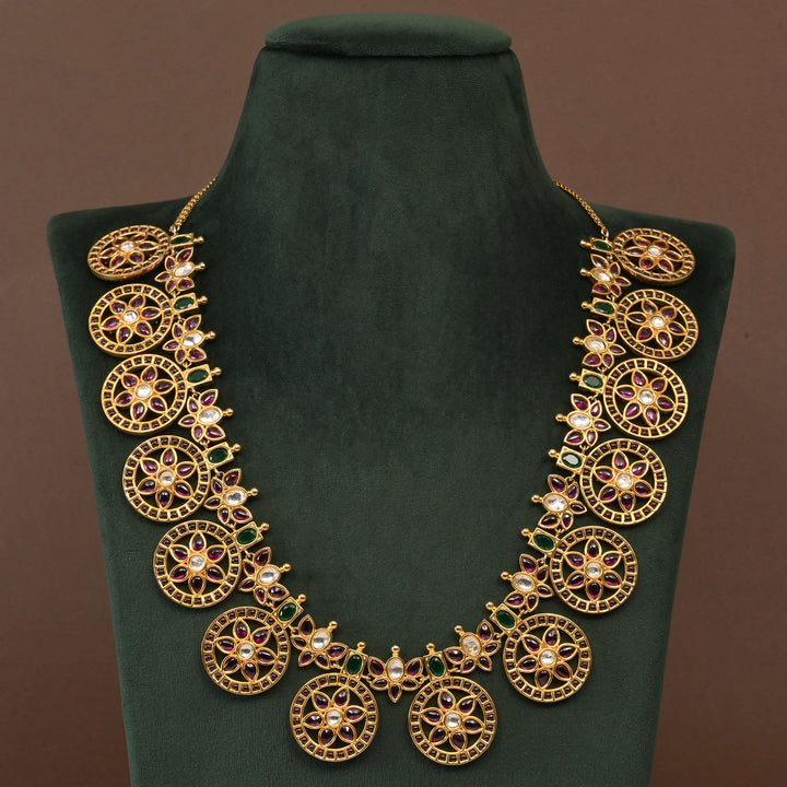 Temple Necklace Set