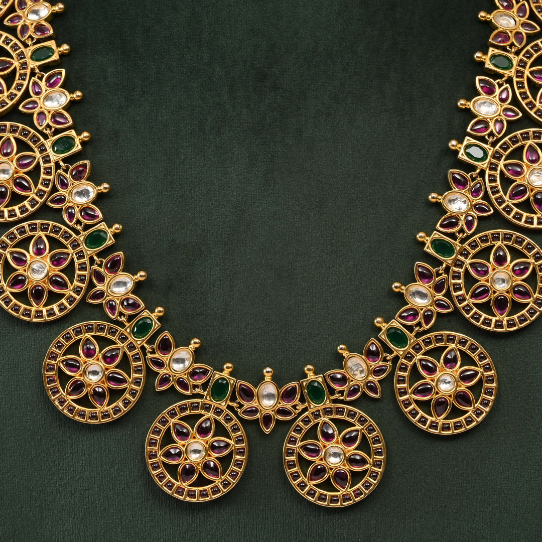 Temple Necklace Set