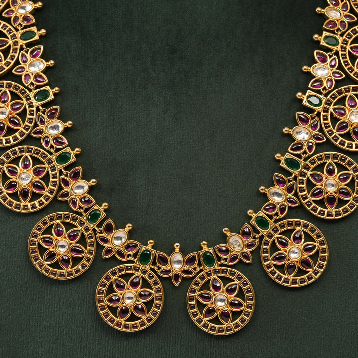Temple Necklace Set