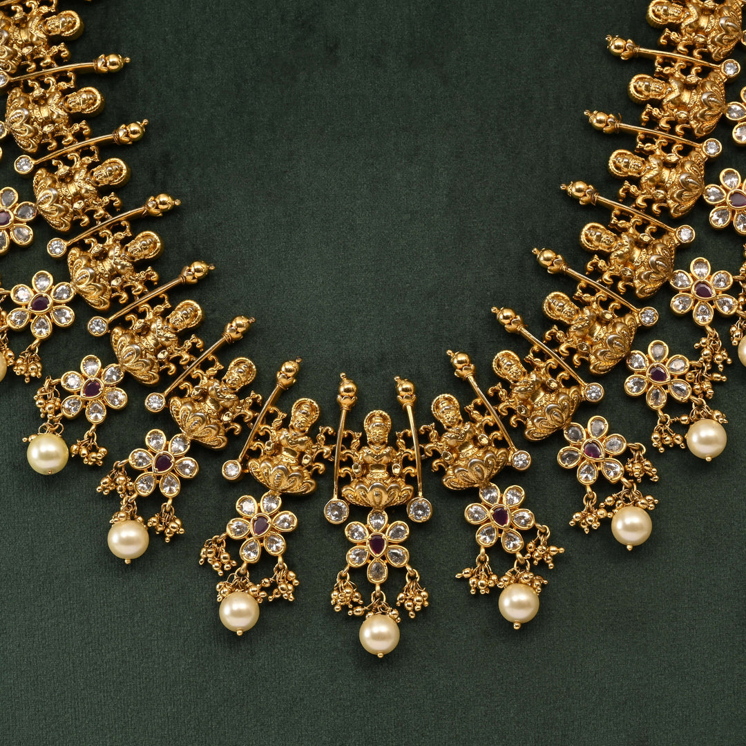 Temple Necklace Set