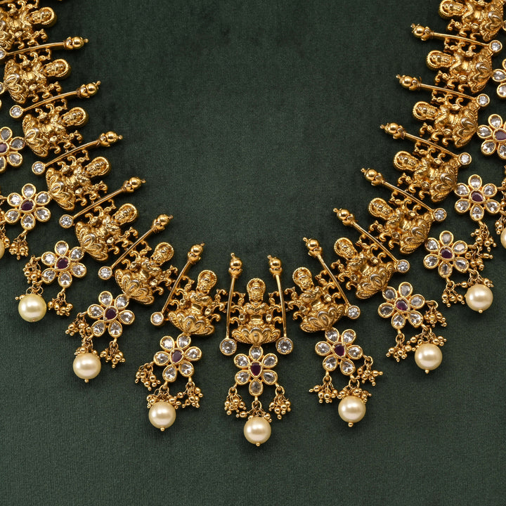 Temple Necklace Set