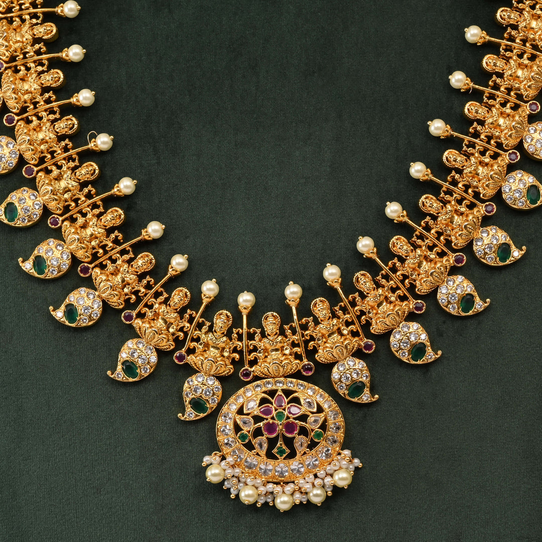 Temple Necklace Set