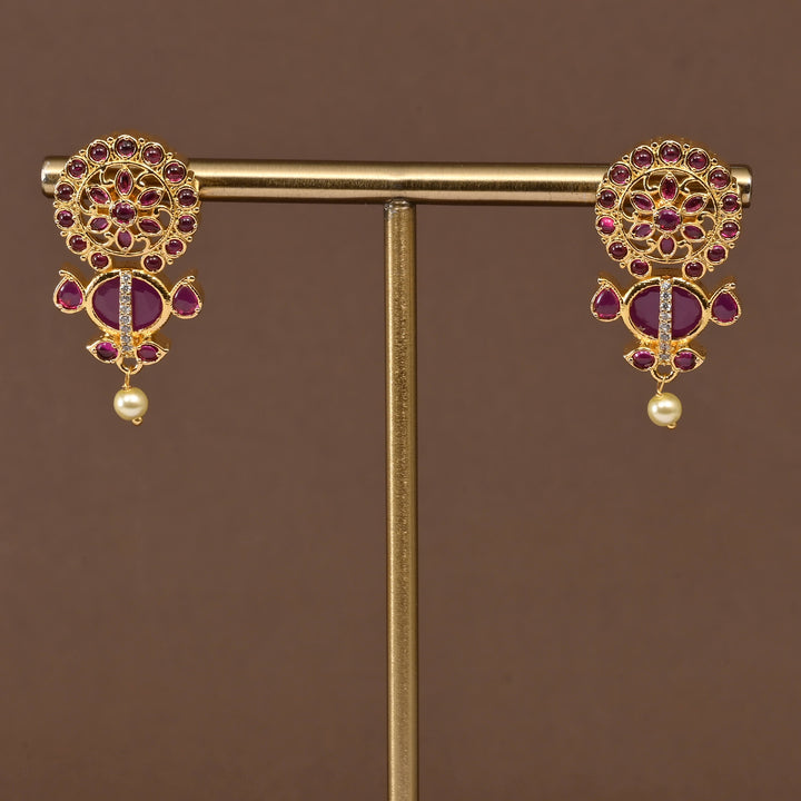 Temple Necklace Set