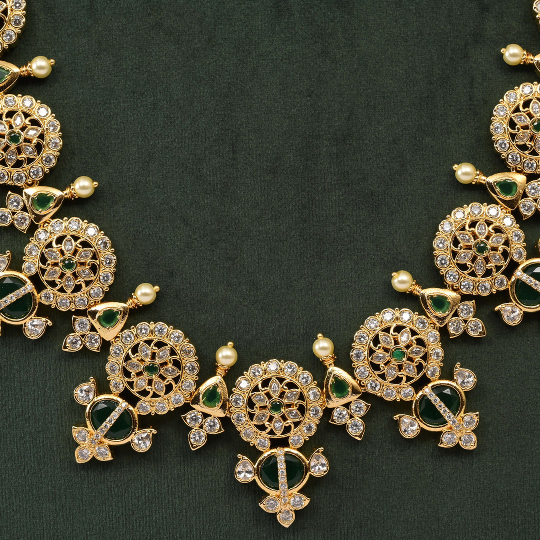 Temple Necklace Set