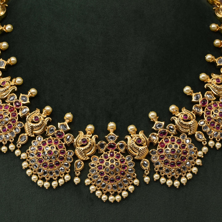 Temple Necklace Set