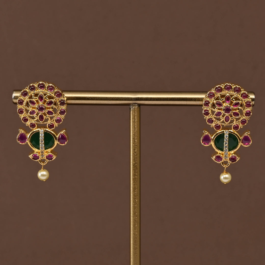 Temple Necklace Set