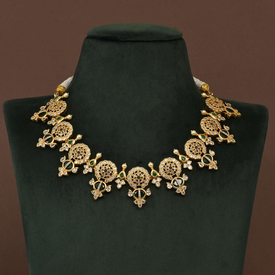 Temple Necklace Set