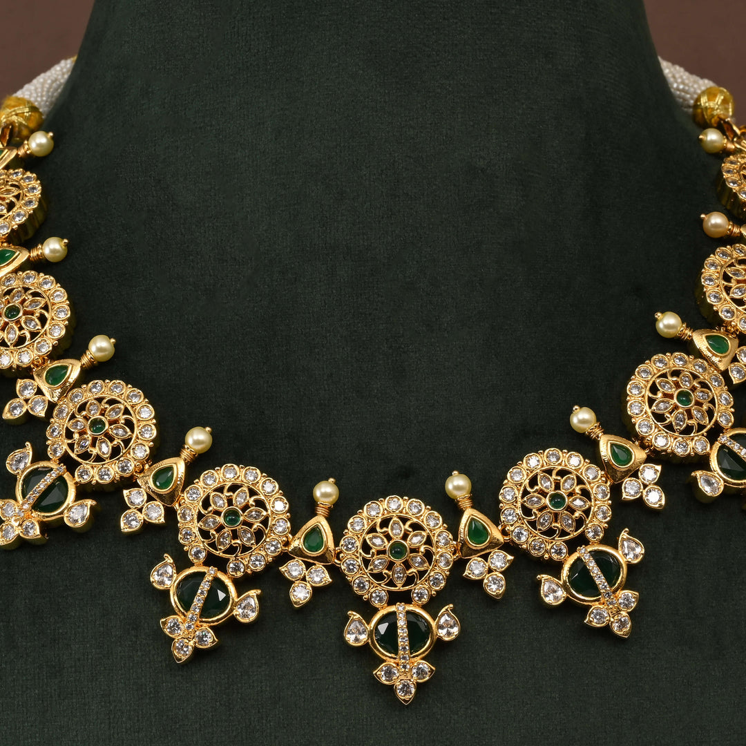 Temple Necklace Set