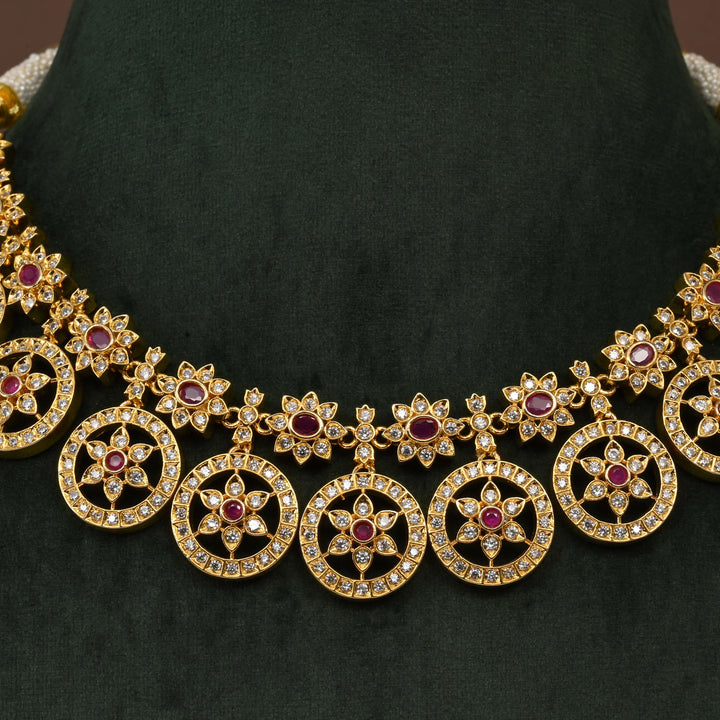 Temple Necklace Set