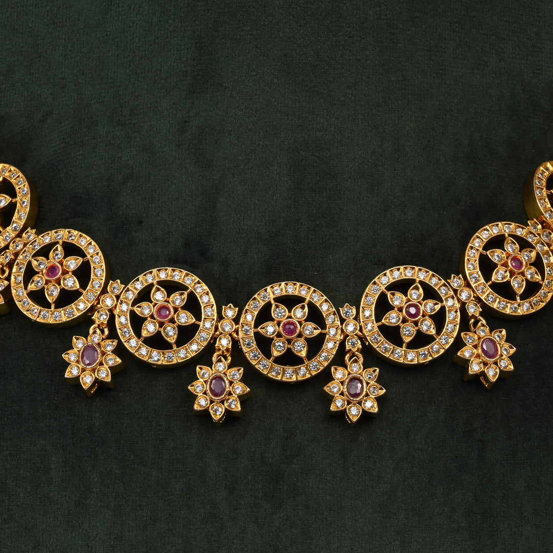 Temple Necklace Set