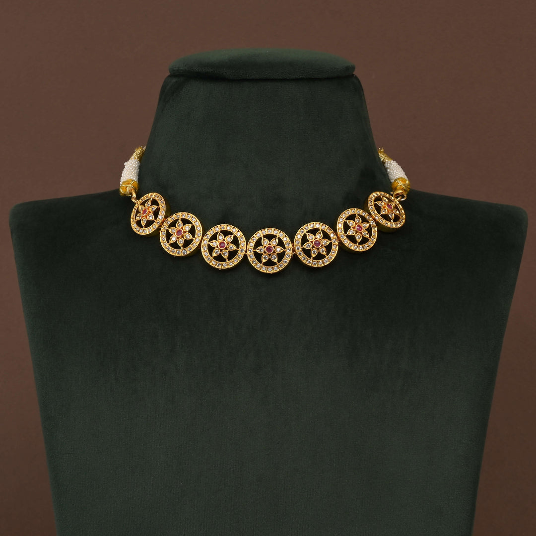 Temple Necklace Set