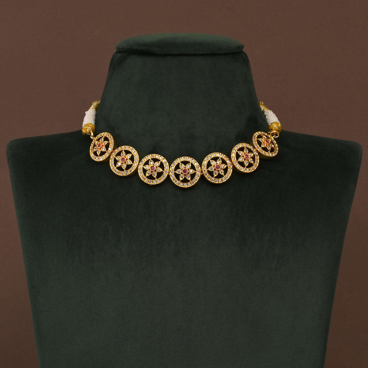 Temple Necklace Set