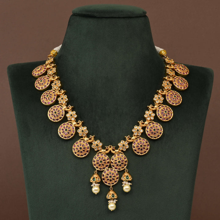 Temple Necklace Set