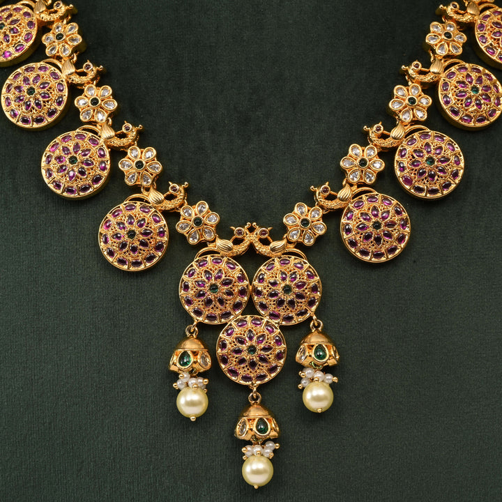 Temple Necklace Set