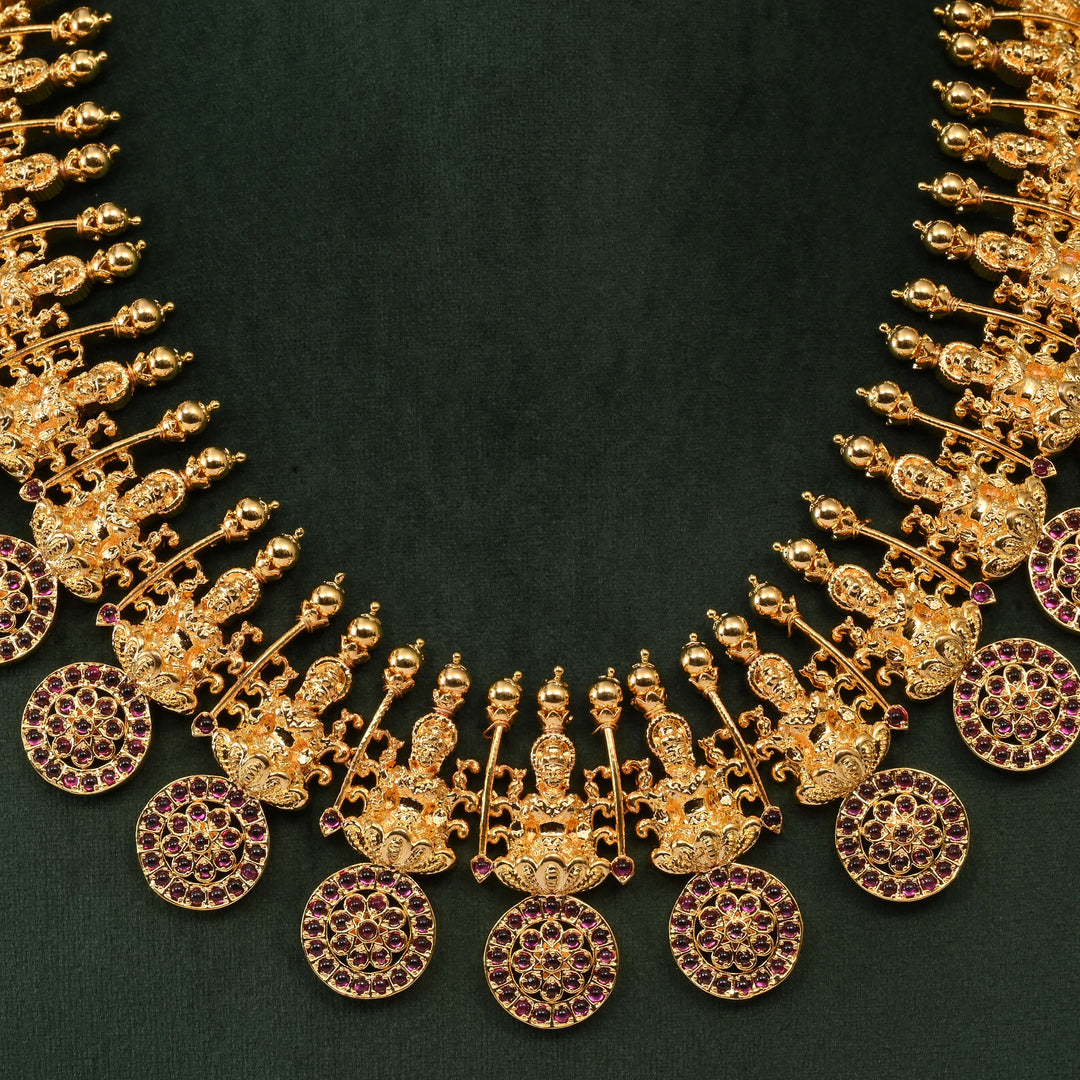 Temple Necklace Set