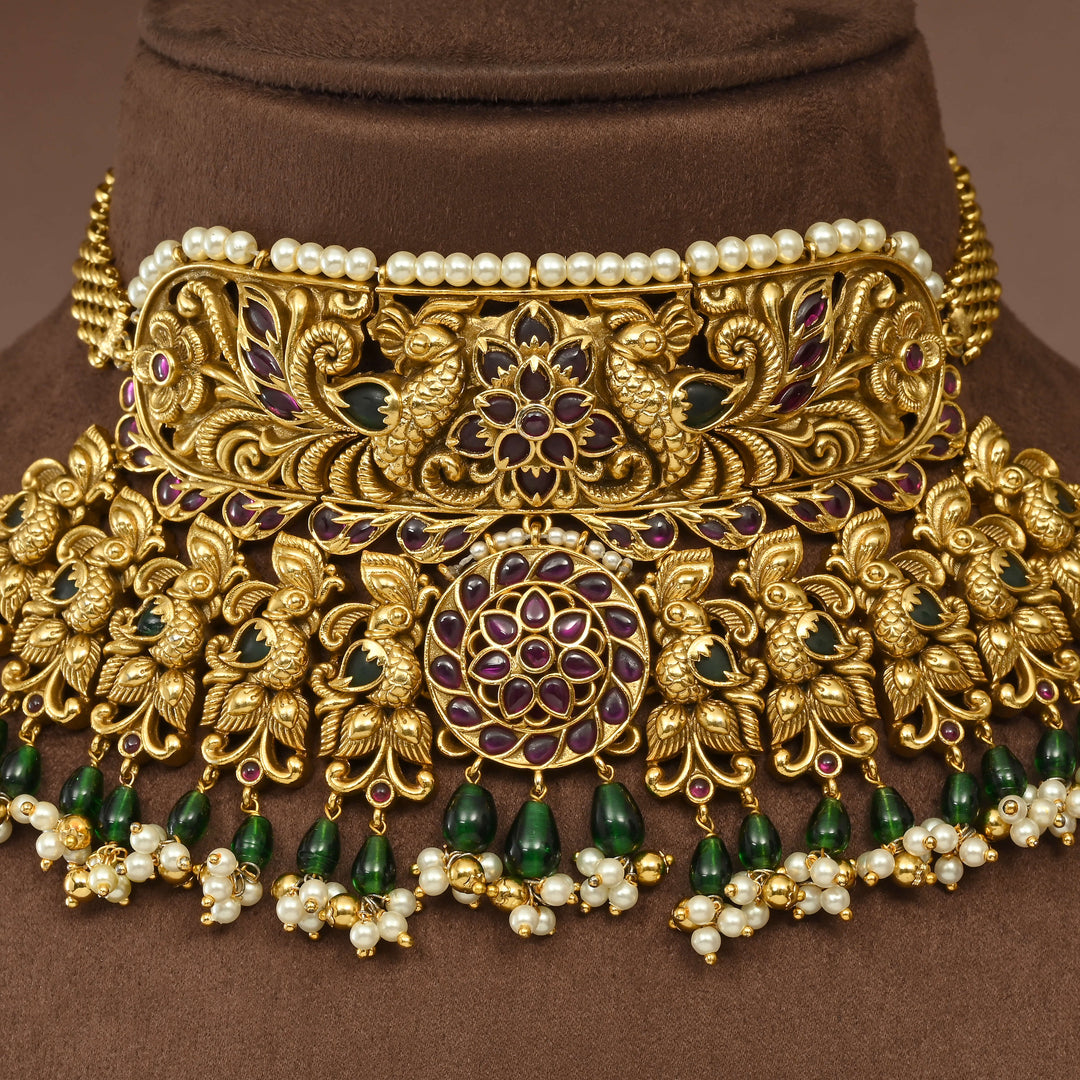 Temple Choker Set