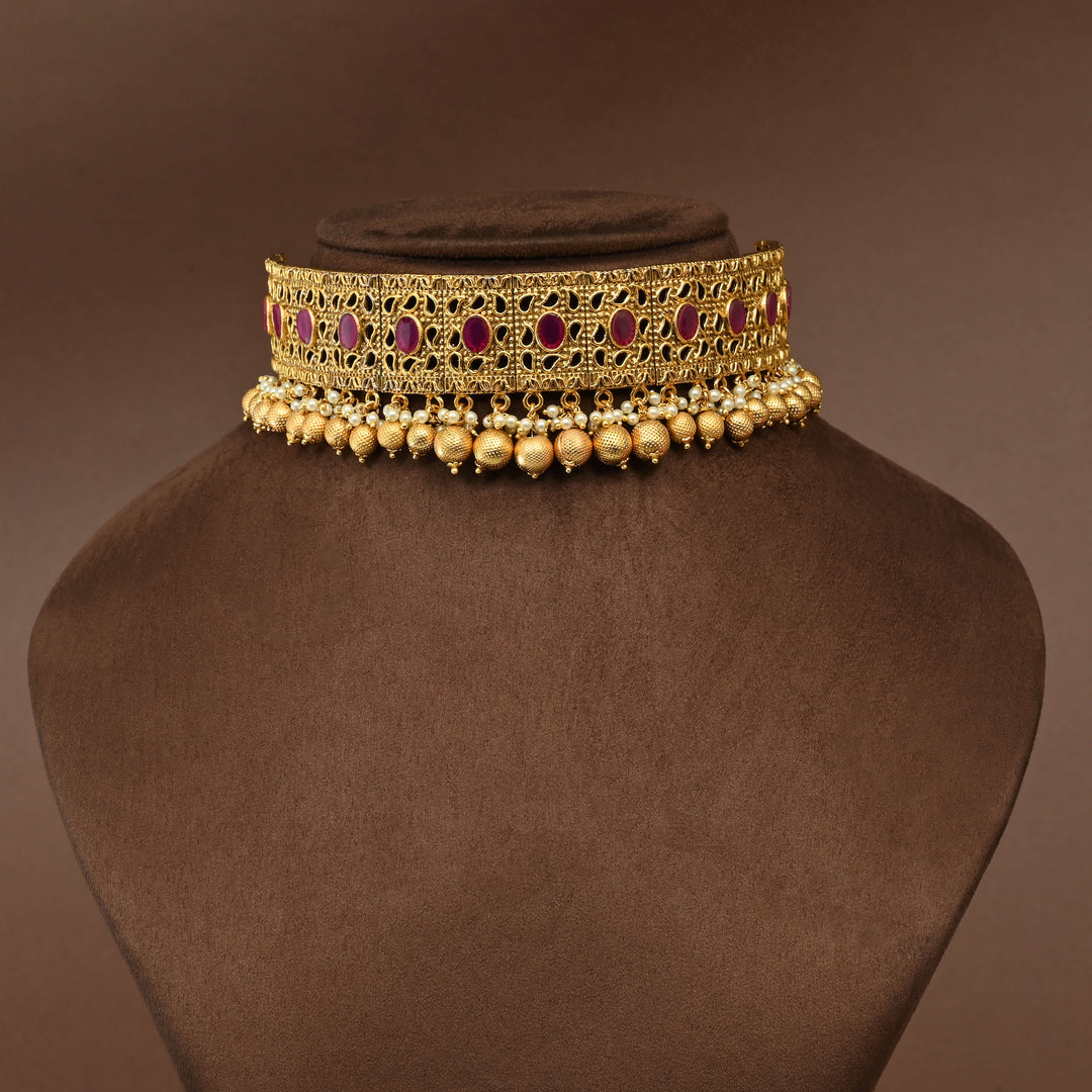 Temple Choker Set