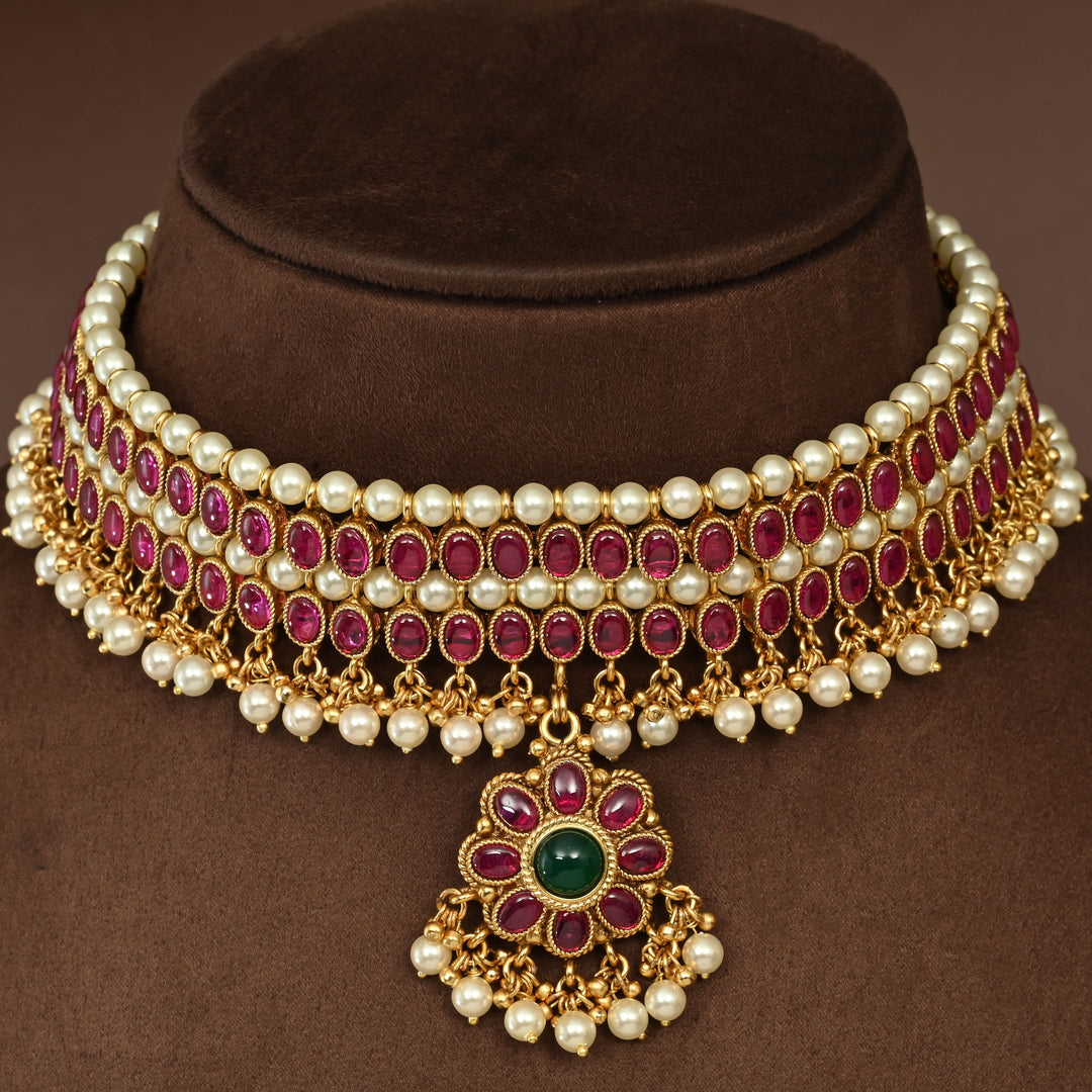 Temple Choker Set