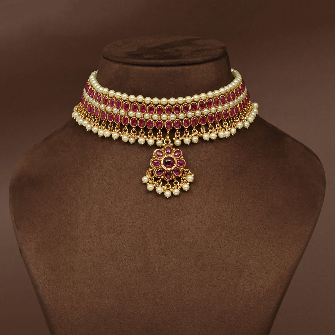 Temple Choker Set