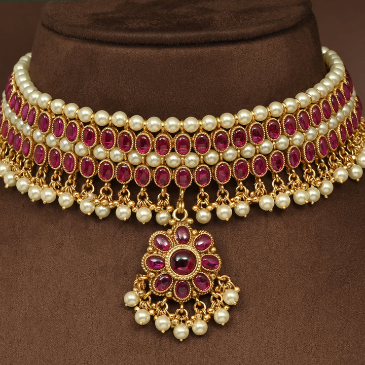 Temple Choker Set