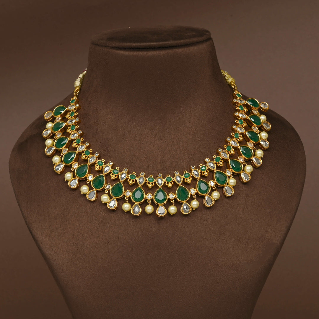 Uncut Polki Necklace Set