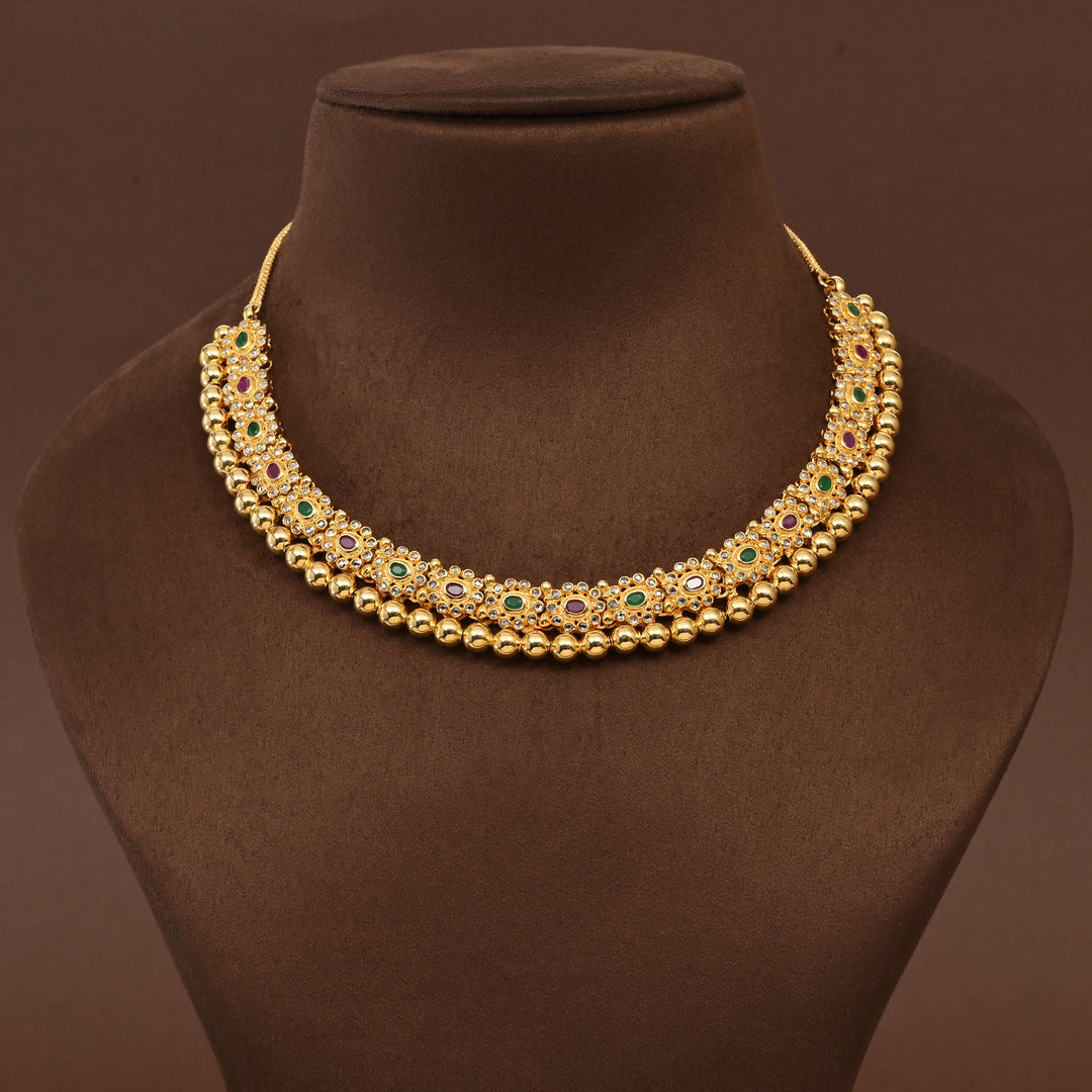 Uncut Polki Necklace Set