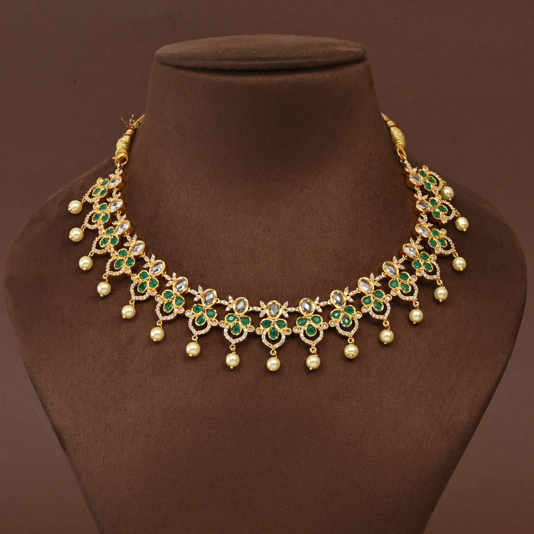 Uncut Polki Necklace Set