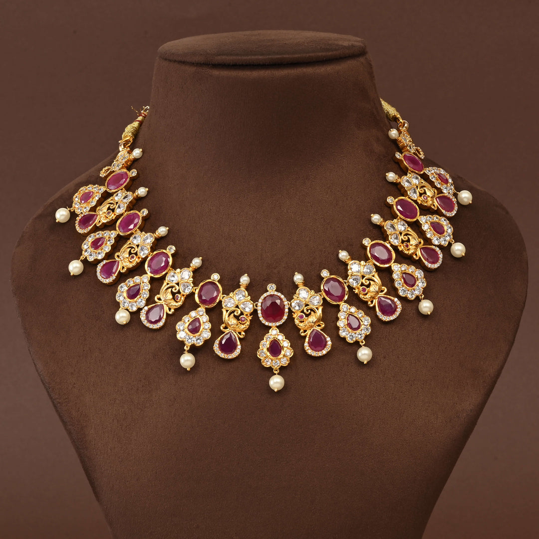 Uncut Polki Necklace Set