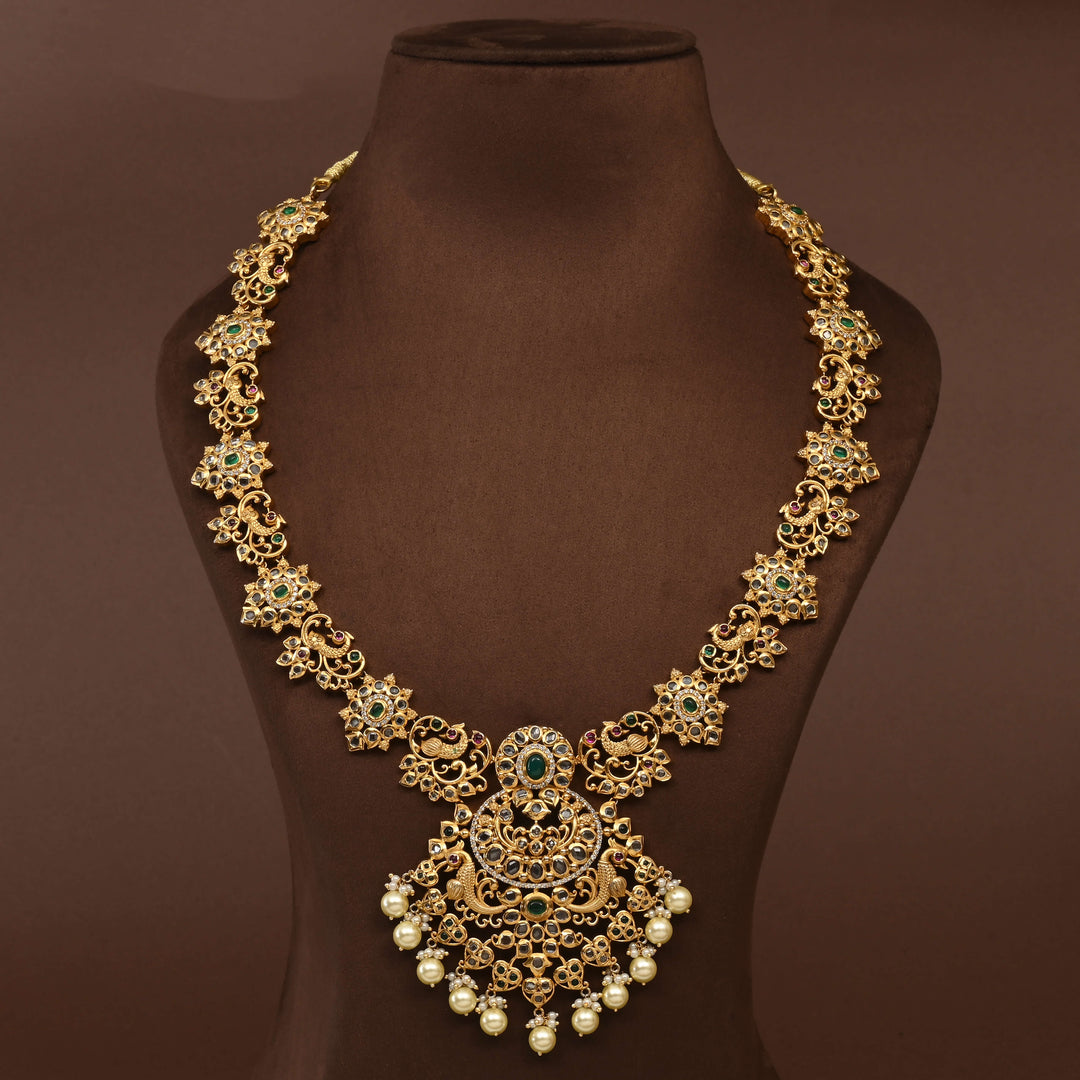 Uncut Polki Necklace Set