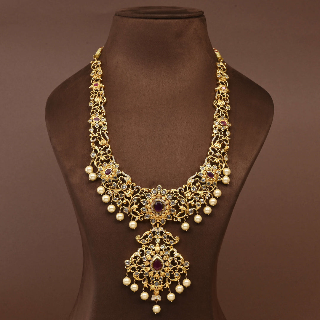 Uncut Polki Necklace Set