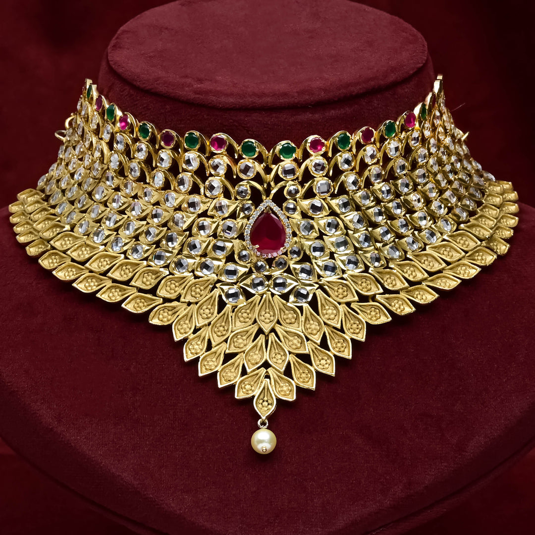Uncut Polki Choker Set
