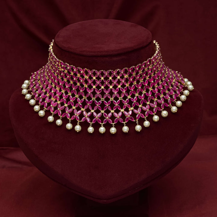 CZ Ruby Choker