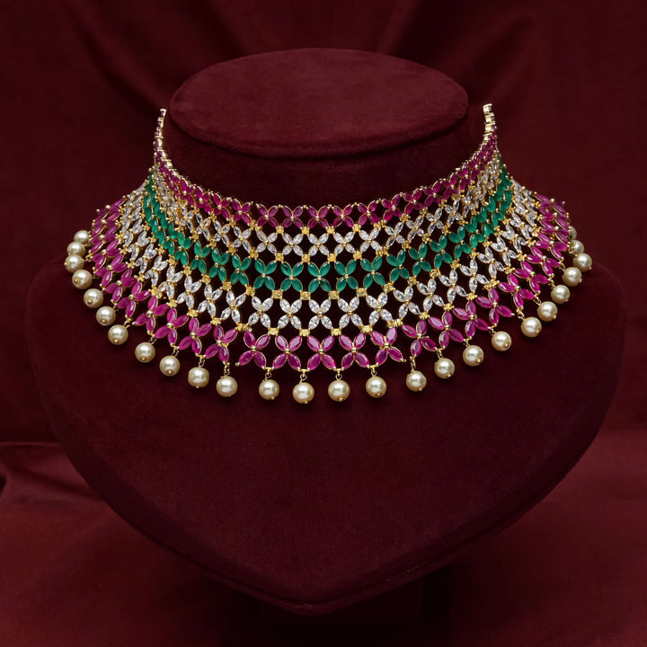 CZ Choker Set